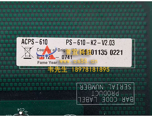 NOTIFIERŵ�۷ƶ�ACPS-610��Դģ��