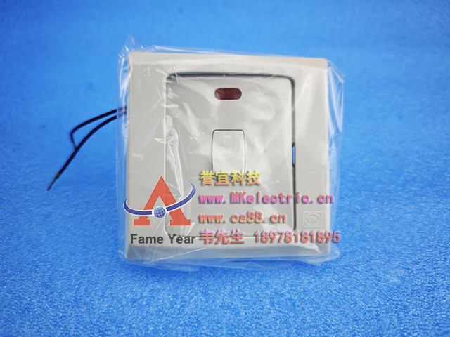 Ӣ�� MK����S5423 WHI 1λ 20A ˫�����ؿ���