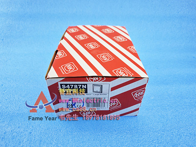 Ӣ�� MK����S4787N WHI 1λ 20A ˫�����ش�ָʾ��
